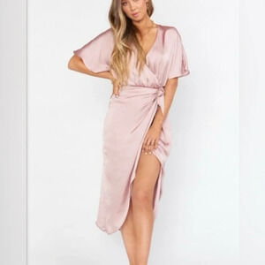 Show Me Your Mumu Kimora Faux Wrap Dress